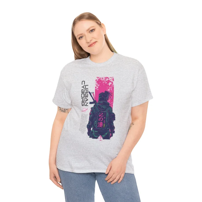 T-shirt z nadrukiem Urban Cyborg
